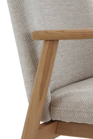 4 sillones - Beige - Tela de felpa