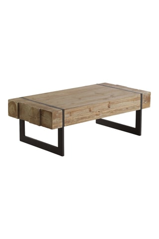 Table basse en bois - 120 x 40 x 60 cm