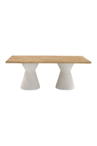 Mesa de abeto y pícea - 200 x 76 x 100 cm