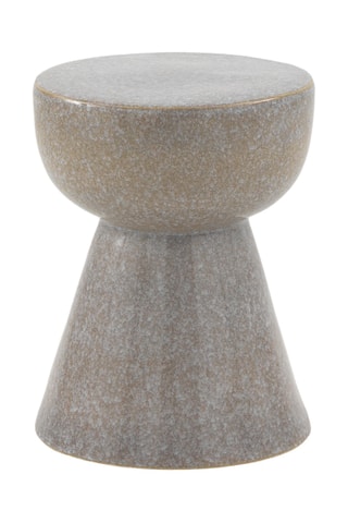 Taburete de cerámica - 34 x 44 x 34 cm