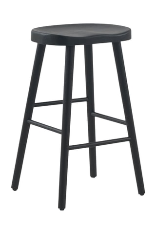 2 taburetes de madera de cedro - 40 x 65 x 36 cm