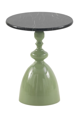 Table d’appoint en marbre - 40 x 50 x 40 cm