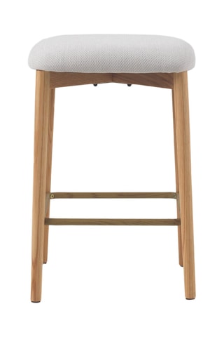 2 taburetes de roble - 44 x 65 x 44 cm