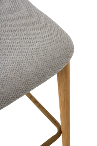 2 taburetes de roble - 44 x 65 x 44 cm