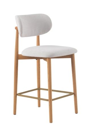 2 taburetes de roble - 46 x 94 x 53 cm