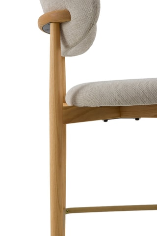 2 taburetes de roble - 46 x 94 x 53 cm