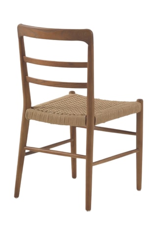 2 sillas de madera de cedro - 44 x 83 x 51 cm