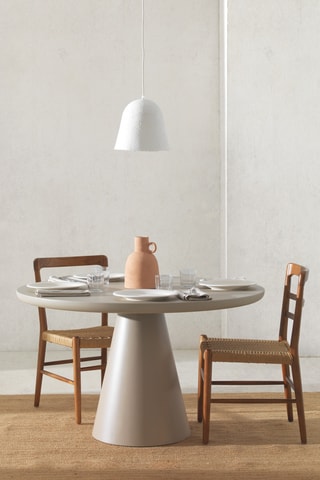 2 sillas de madera de cedro - 44 x 83 x 51 cm