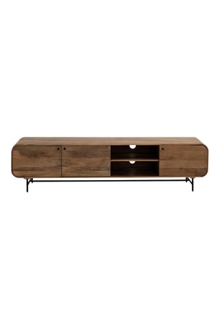 Mueble de TV de 3 puertas de mango - 200 x 50 x 40 cm