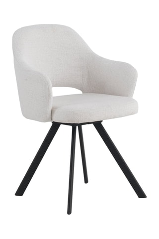 4 sillones - Crudo - Tela de felpa