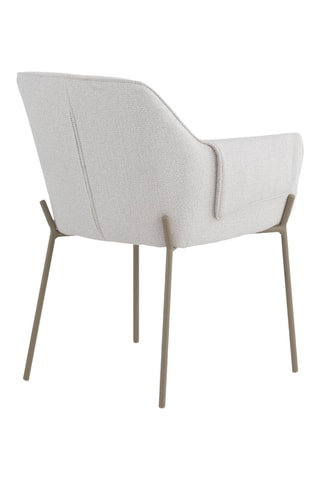 4 sillones - Crudo - Tela de felpa