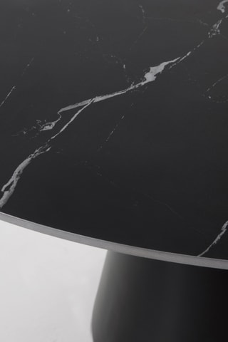 Mesa de comedor de cerámica - 120 x 75 x 120 cm