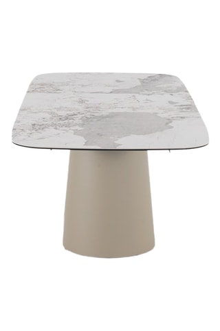 Mesa de comedor extensible de cerámica - 180/240 x 76 x 95 cm