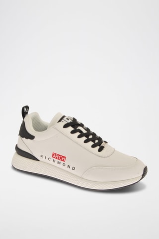 Zapatillas de piel - Blanco