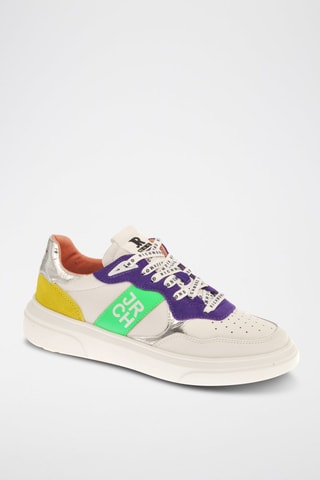 Zapatillas de piel - Blanco