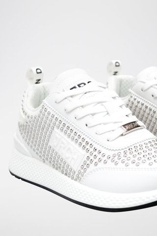 Zapatillas de piel - Blanco