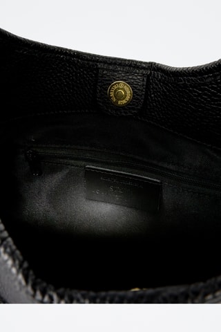 Sac porté épaule en cuir Cedro - Noir