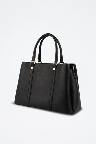 Sac à main en cuir Sauce - Noir