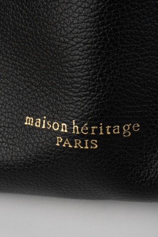 Sac porté épaule en cuir Ori - Noir