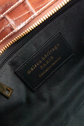 Sac à main en cuir  - Marron