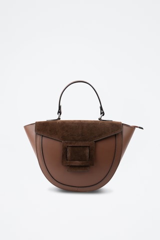 Sac à main en cuir - Marron