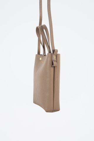 Sac à main en cuir - Taupe