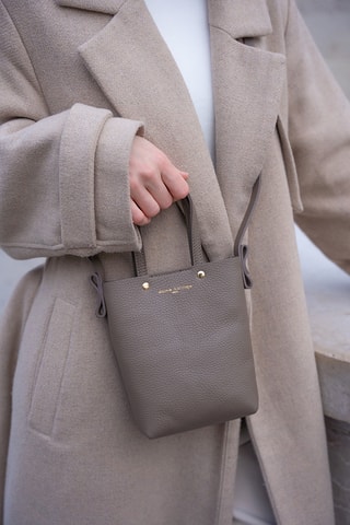 Sac à main en cuir - Taupe