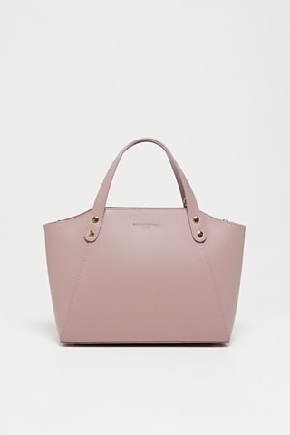 Sac à main en cuir  - Violet