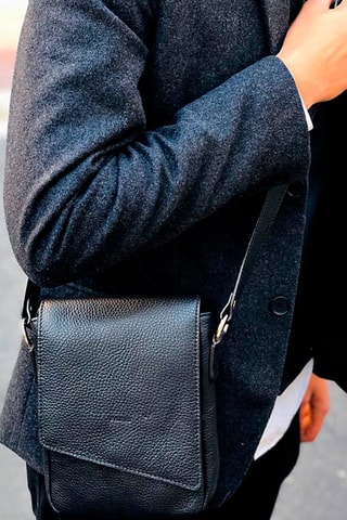 Sacoche en cuir Boli - Noir