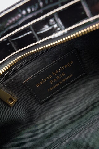 Sac à main en cuir - Noir