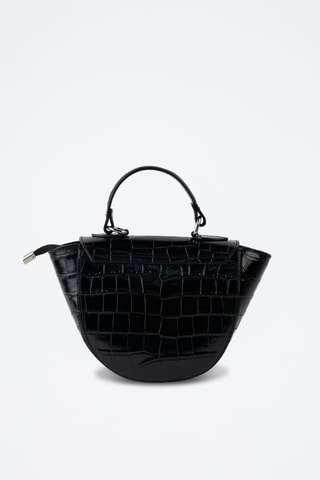 Sac à main en cuir  - Noir