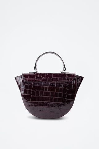 Sac à main en cuir - Bordeaux