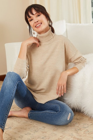 Maglia Beige - Beige