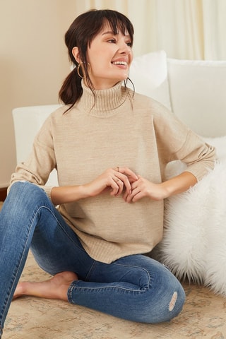 Maglia Beige - Beige