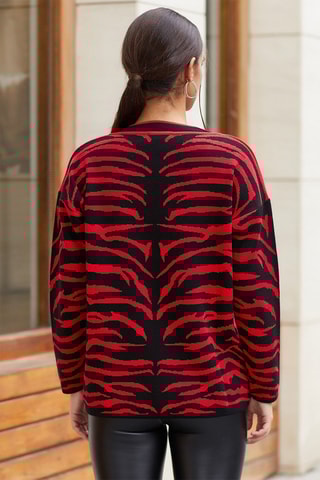 Maglia - Nero e rosso