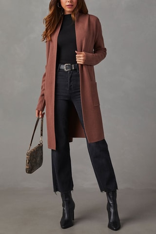 Cardigan. - Cammello