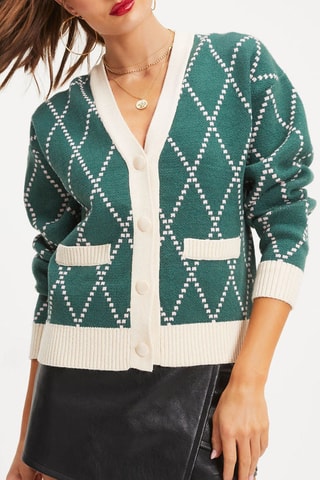 Cardigan - Verde
