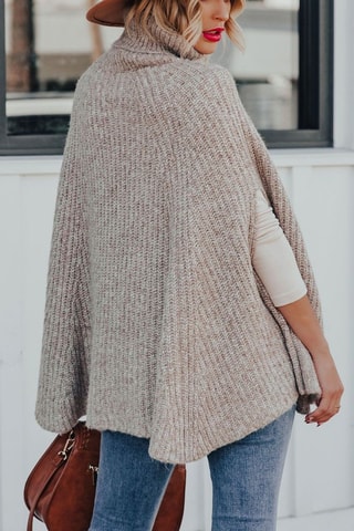 Poncho - Beige