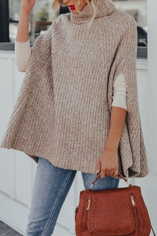 Poncho - Beige