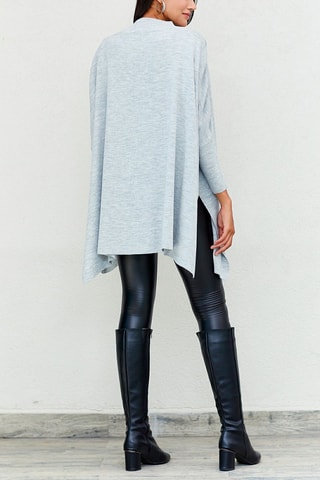 Poncho - Grigio
