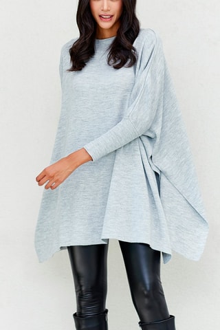 Poncho - Grigio