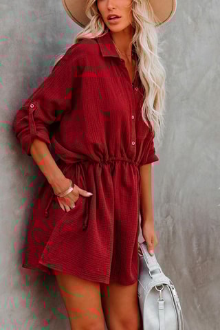 Abito a campana - Bordeaux