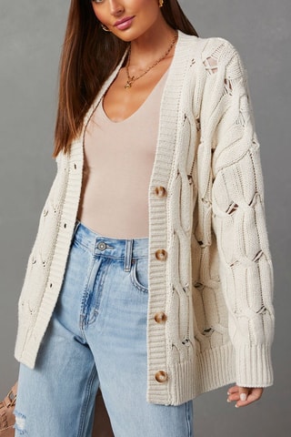 Cardigan - Beige
