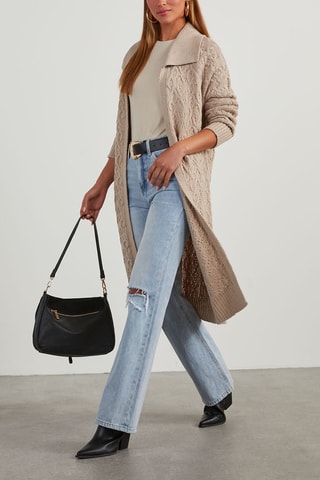 Cardigan - Taupe