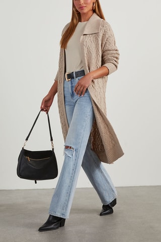 Cardigan - Taupe