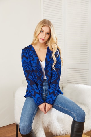 Cardigan - Blu