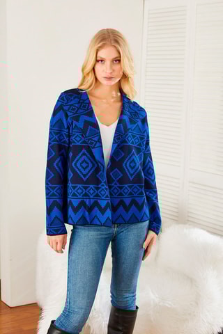 Cardigan - Blu