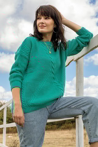 Maglia in lana - Verde