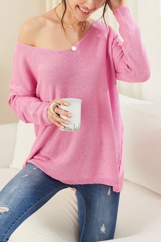 Maglia in lana - Rosa