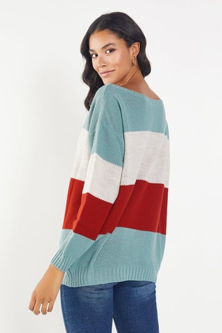 Maglia - Rosso e blu